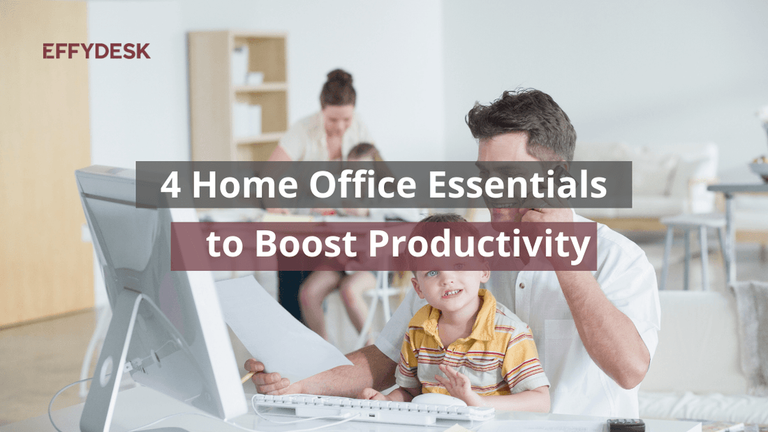 4 Home Office Essential Upgrades to Boost Productivity