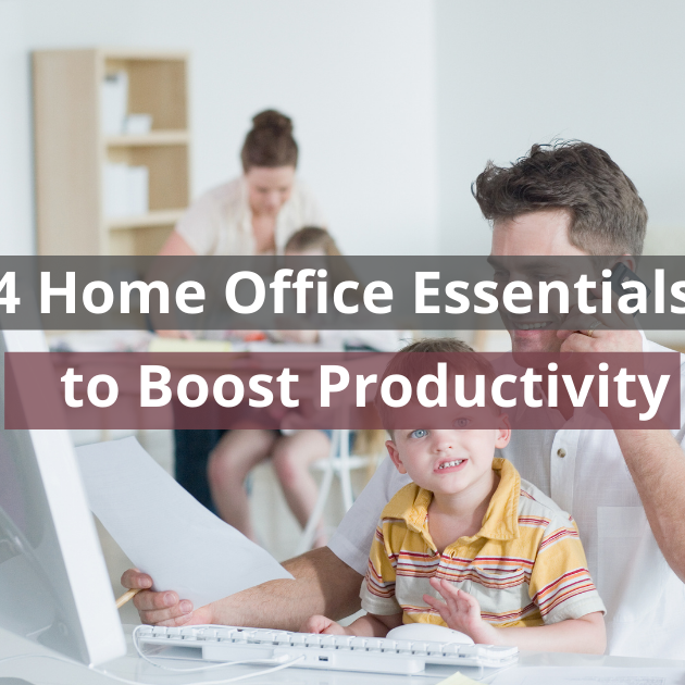 4 Home Office Essential Upgrades to Boost Productivity