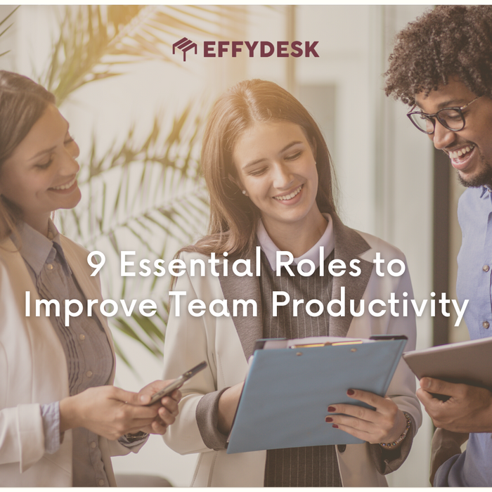 Important roles that can improve team productivity in your company