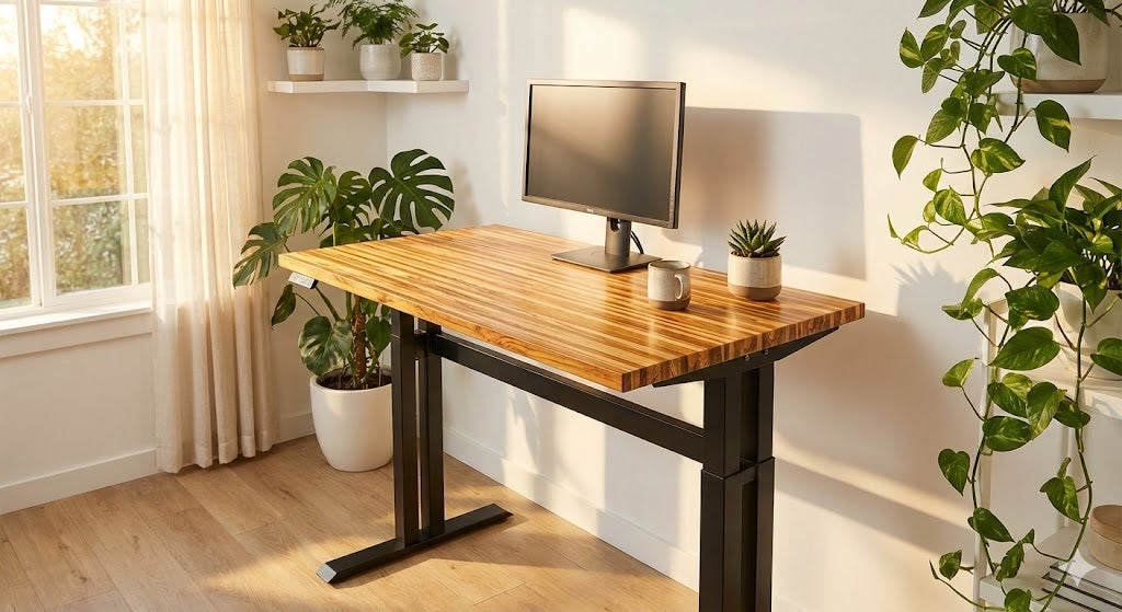 Bamboo Standing Desk Eco Friendly