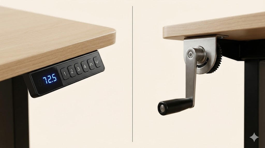 Electric vs Manual Standing Desk