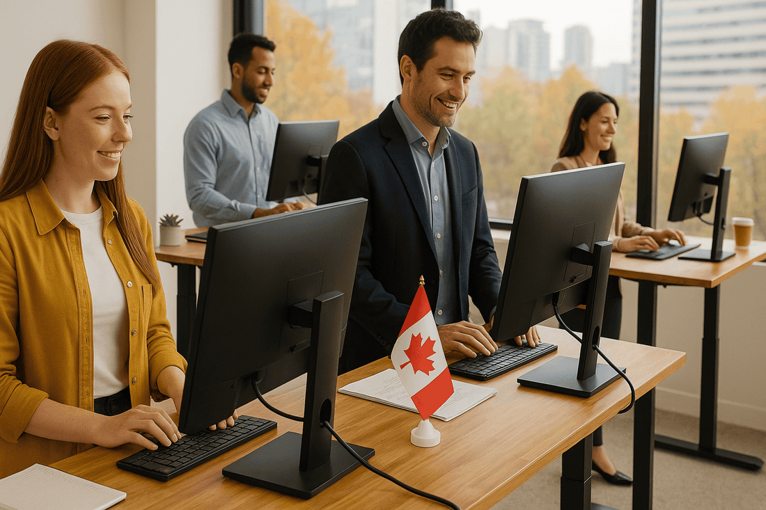 How Canadian Work-Life Balance Culture Embraces Standing Desks