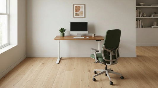 How Much Space Between Desk and Wall for Chair