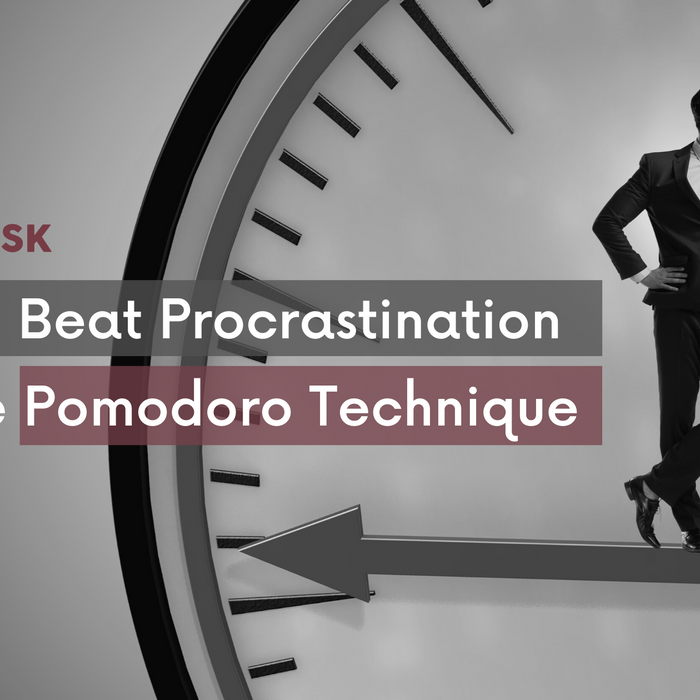 How to Beat Procrastination with the Pomodoro Technique - EFFYDESK Ergonomics Blog (Vancouver, B.C)