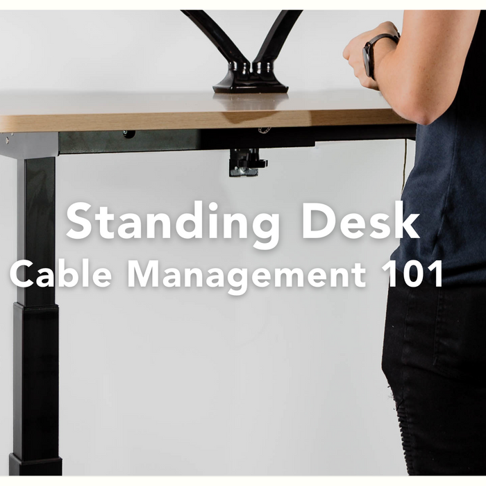 Standing Desk Cable Management 101 - EFFYDESK Ergonomics Blog Banner