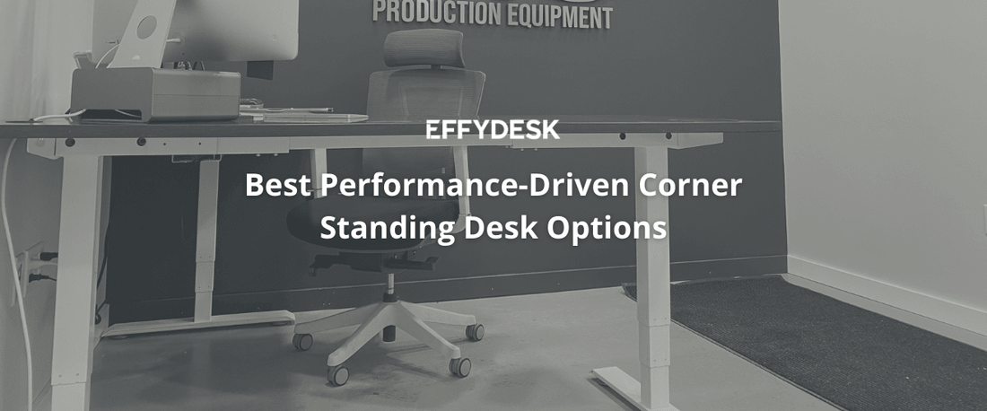 Top 5 Best Performance-Driven Corner Standing Desk Options - EFFYDESK Blog Banner