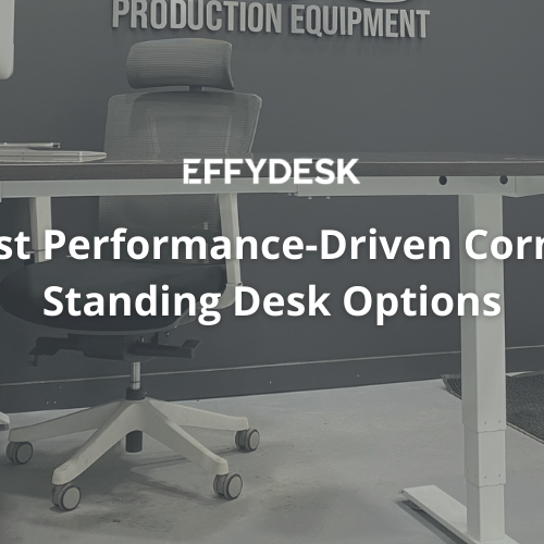 Top 5 Best Performance-Driven Corner Standing Desk Options - EFFYDESK Blog Banner