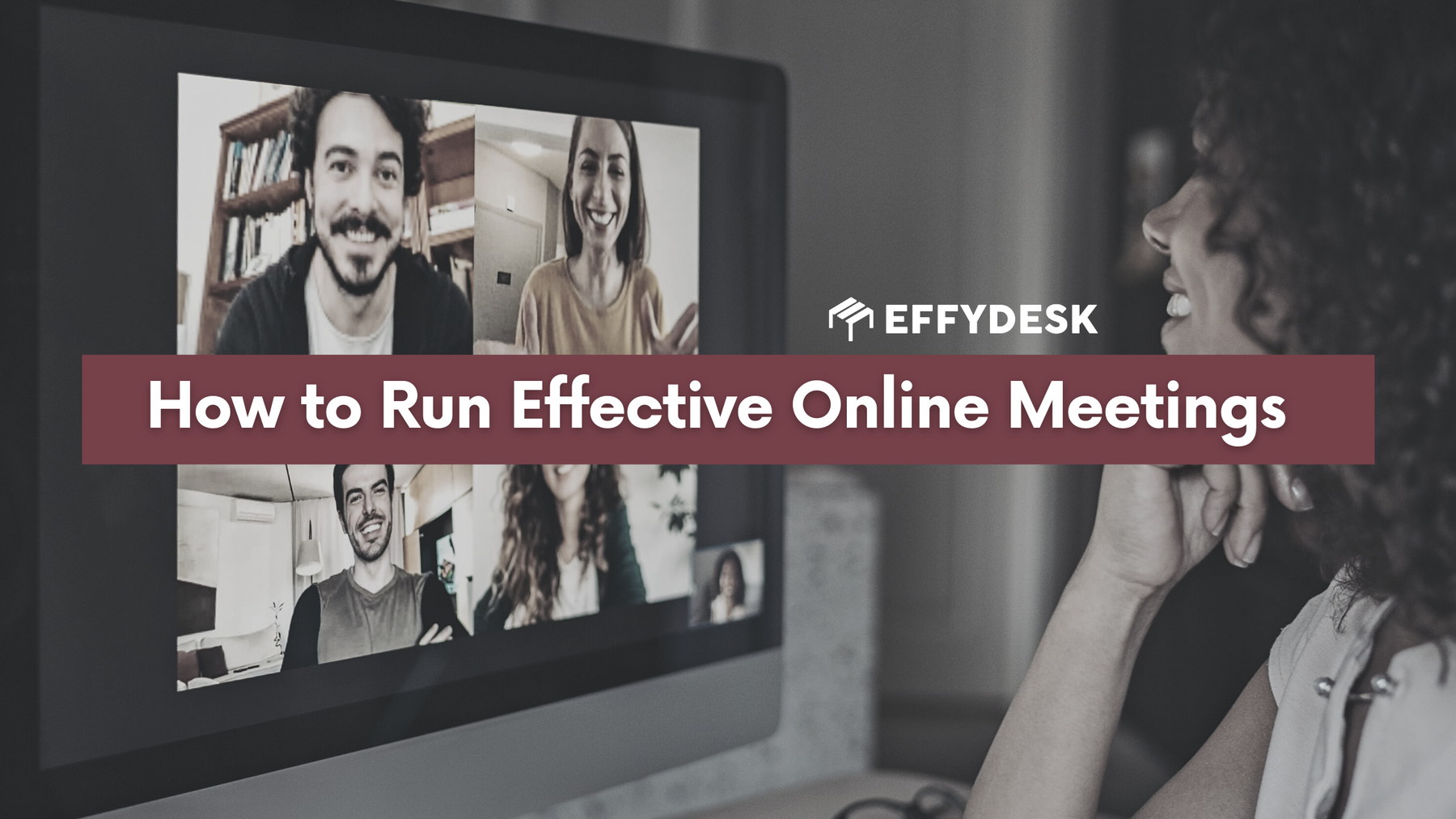 Learn how to run effective online meeting while you working from home