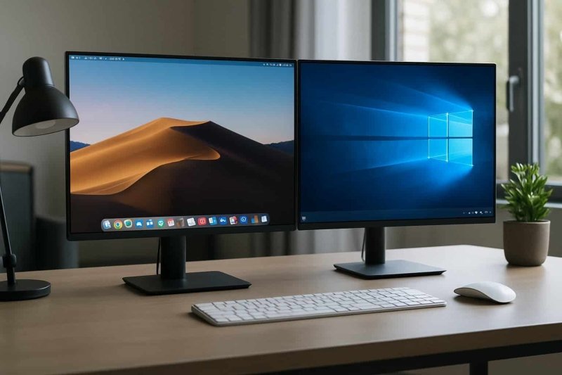 Best Dual-Monitor Setup Ideas for Mac or PC Users - EFFYDESK