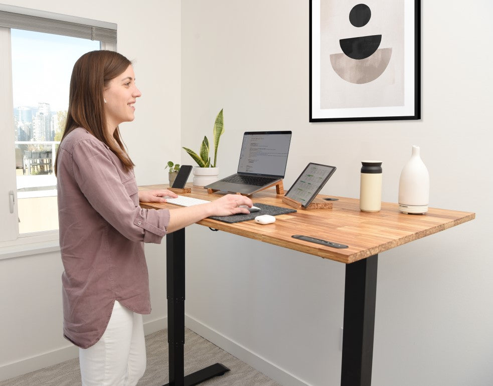 What is the Best Way to Stand at a Standing Desk?