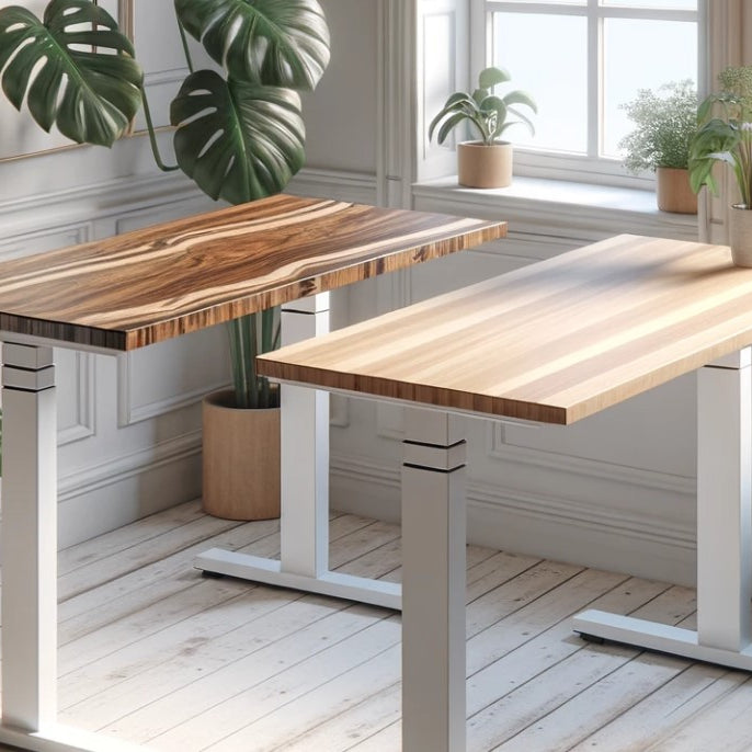 Choosing Between Composite and Solid Wood Standing Desks