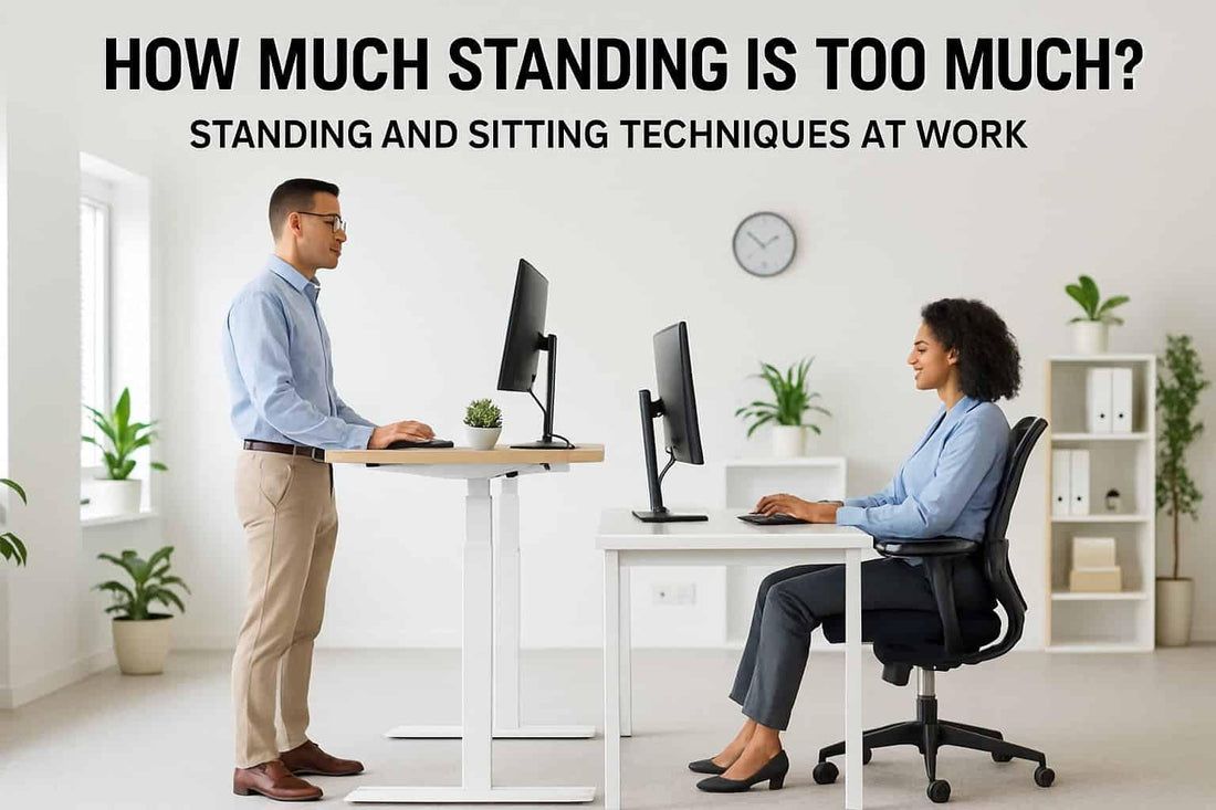 How Much Standing is Too Much? Standing and Sitting Techniques at Work - EFFYDESK