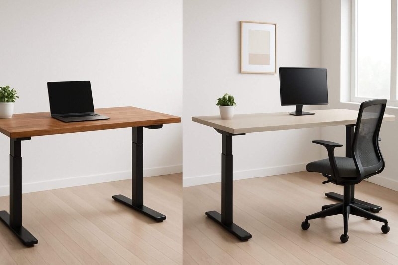 Solid Wood vs Composite Wood: Choosing Between Standing Desks - EFFYDESK