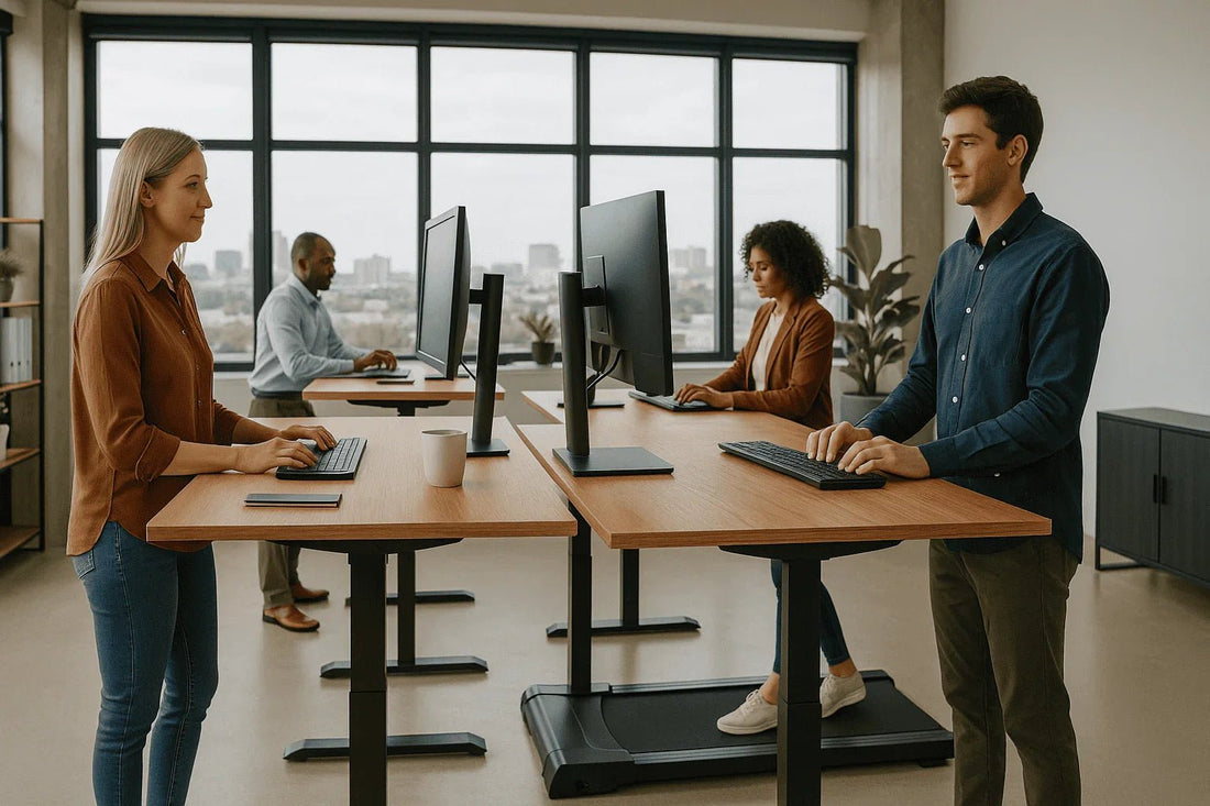 Standing Desk Adoption: How North America Fell in Love with Healthier Workdays - EFFYDESK