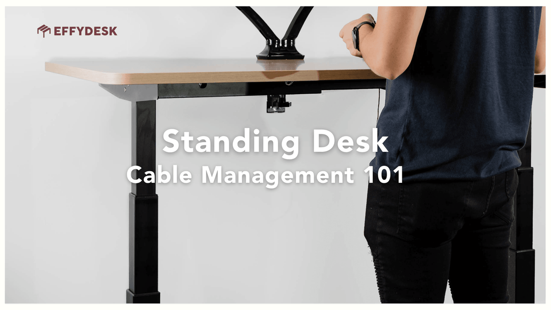 Under-Desk Cable Management 101 for Standing Desk Users - EFFYDESK
