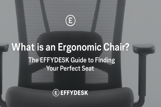 What is an Ergonomic Chair? The EFFYDESK Guide to Finding Your Perfect Seat