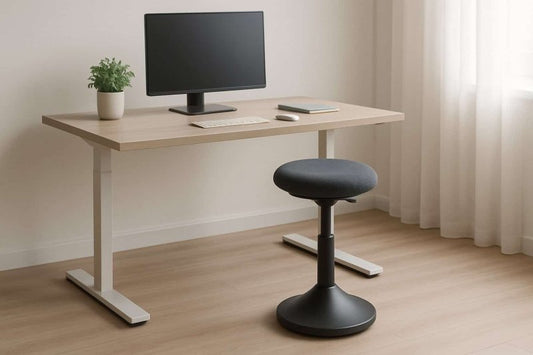 Wobble Stool Benefits: Adjustable Chair for Standing Desks - EFFYDESK