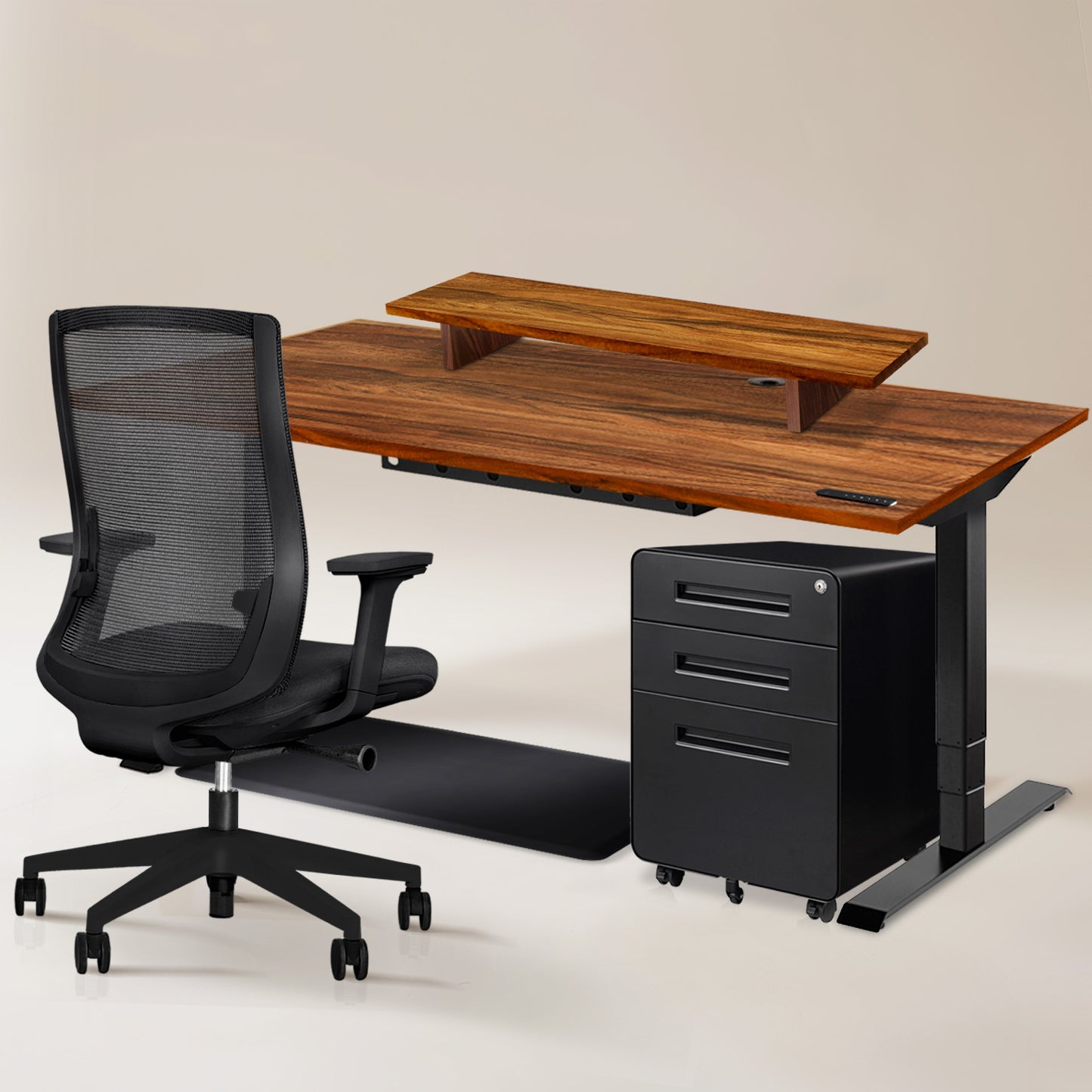Walnut - Black