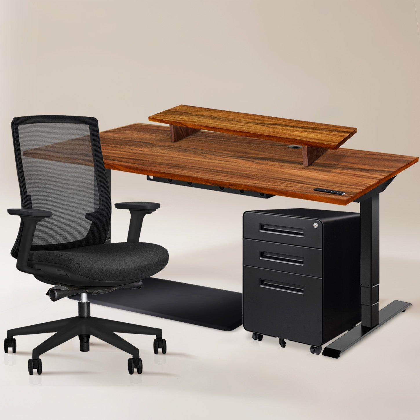 Walnut - Black